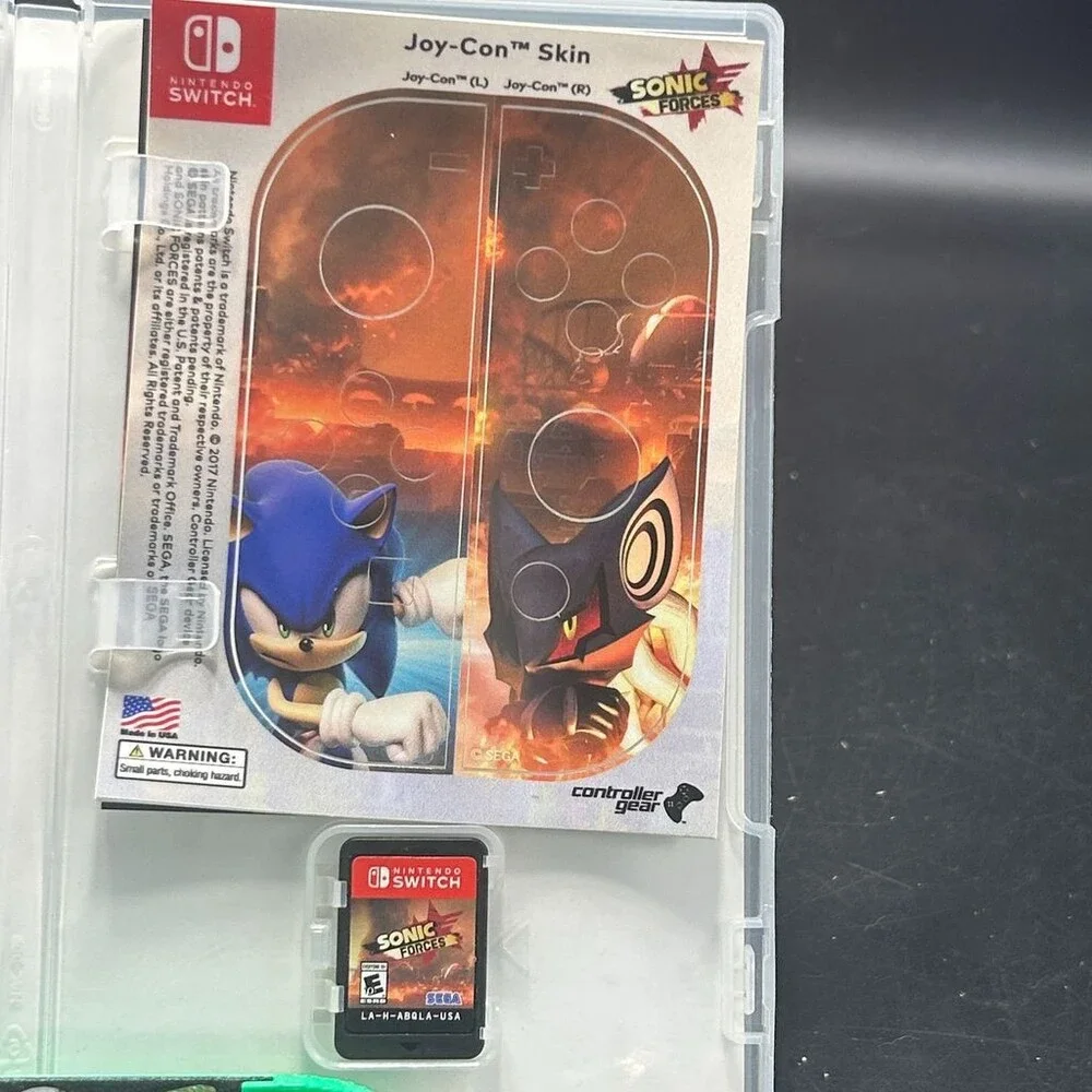 Sonic Forces Bonus Edition (Nintendo Switch, 2017) CIB